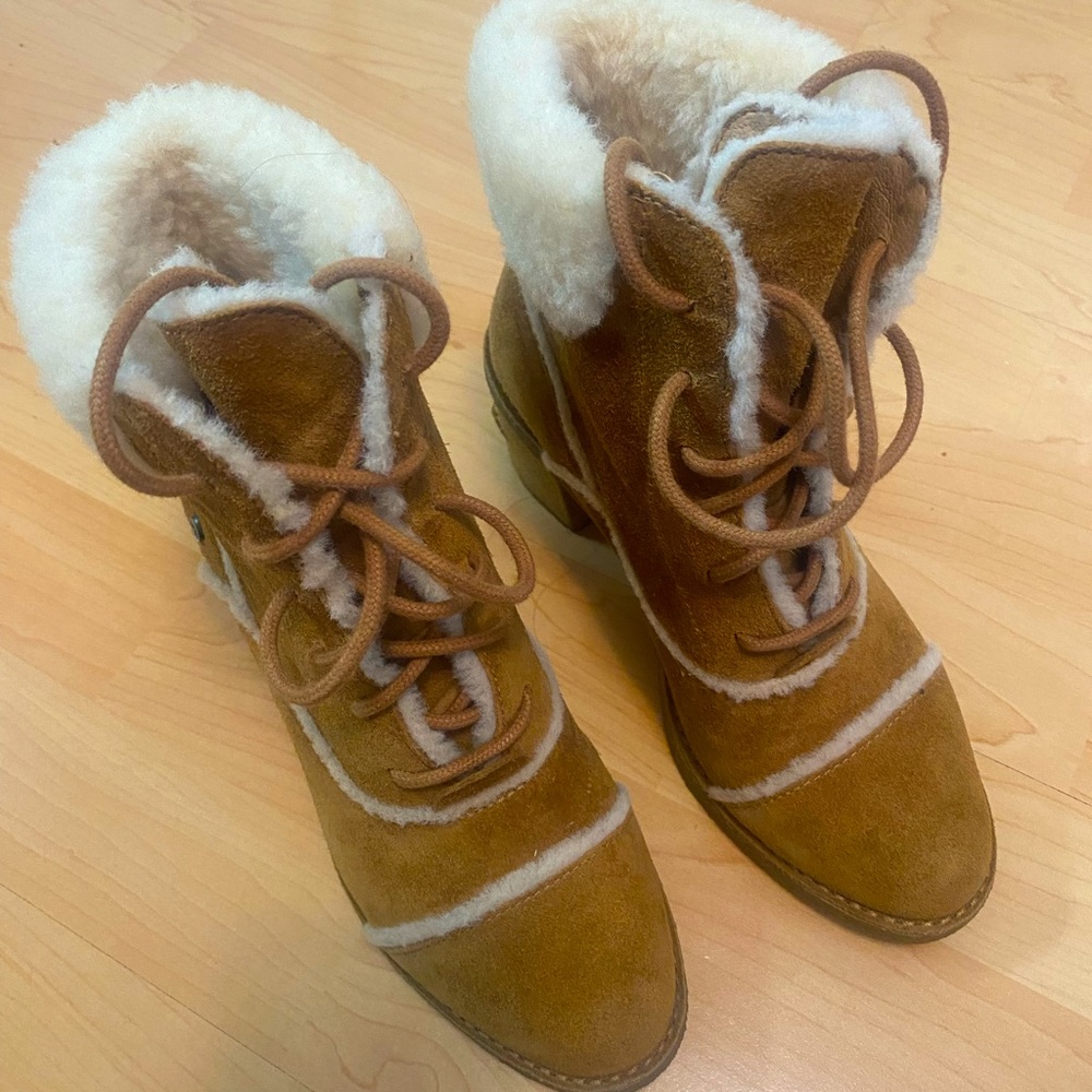 UGG winter fluff boots. Good condition.